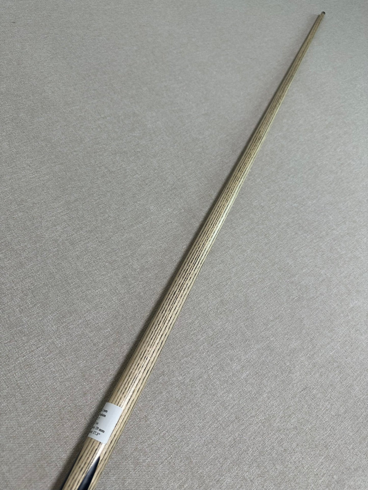 Handmade Pro One Piece Black Ebony Cue 10.2 mm Tip