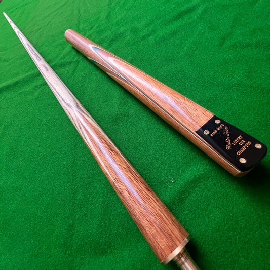 ROBIN SCOTT 3/4 HANDMADE SNOOKER CUE 9.5MM TIP