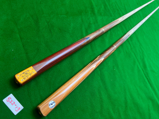 2x Pre Owned 3/4 Snooker Cues