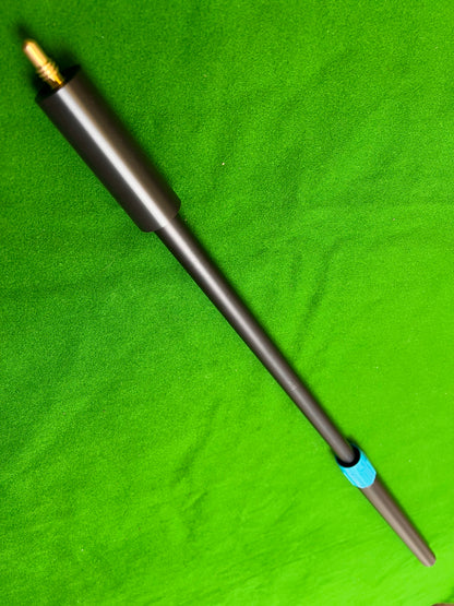 Blue Twist Snooker Cue Telescopic Extension 18“ - 28”