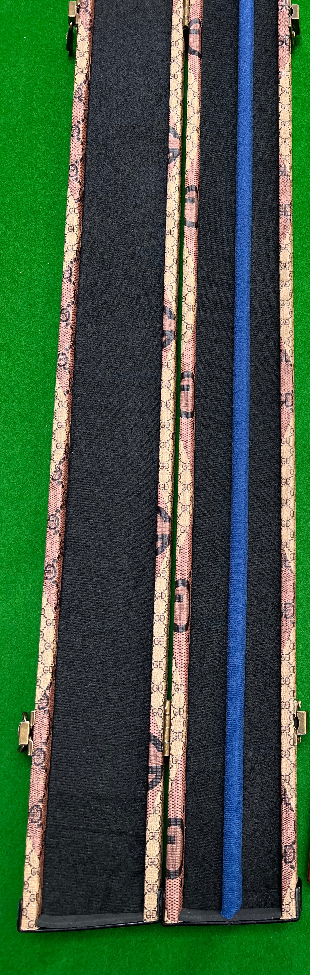 3/4 HARD SNOOKER CUE CASE POOL CUE CASE C60