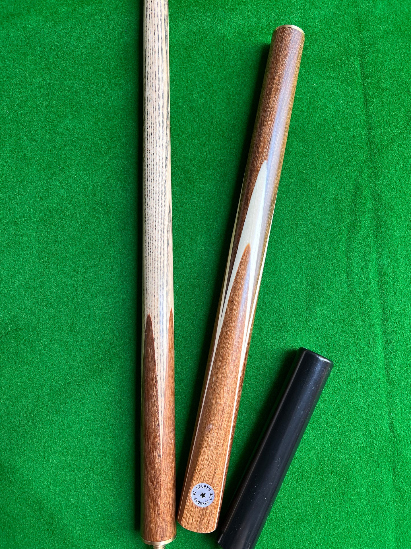 NEW 3/4 HAND SPLICED ASH ENGLISH POOL CUE WITH 8.5MM TIP JXE9