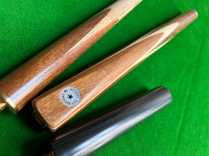 NEW 3/4 HAND SPLICED ASH ENGLISH POOL CUE WITH 8.5MM TIP JXE9