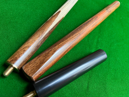 NEW 3/4 HAND SPLICED ASH ENGLISH POOL CUE WITH 8.5MM TIP JXE10