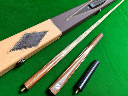 Handmade 3/4 English Pool Cue Value Set With Case
