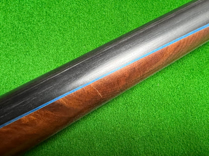 Pre Owned 3/4 Jointed Ebony Handmade snooker cue set