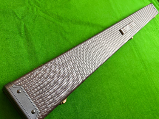 3/4 Wide Snooker Pool Cue Case with Plastic Ends 3 Slots M6016