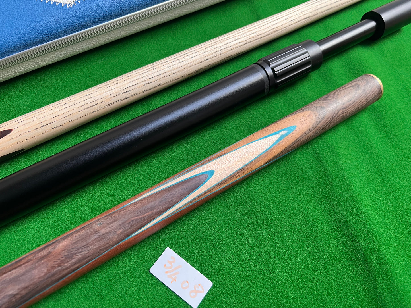 Pre Owned Lp Handmade Ash Snooker Cue 3/4 Jointed - Snooker Loopy Collection Af3