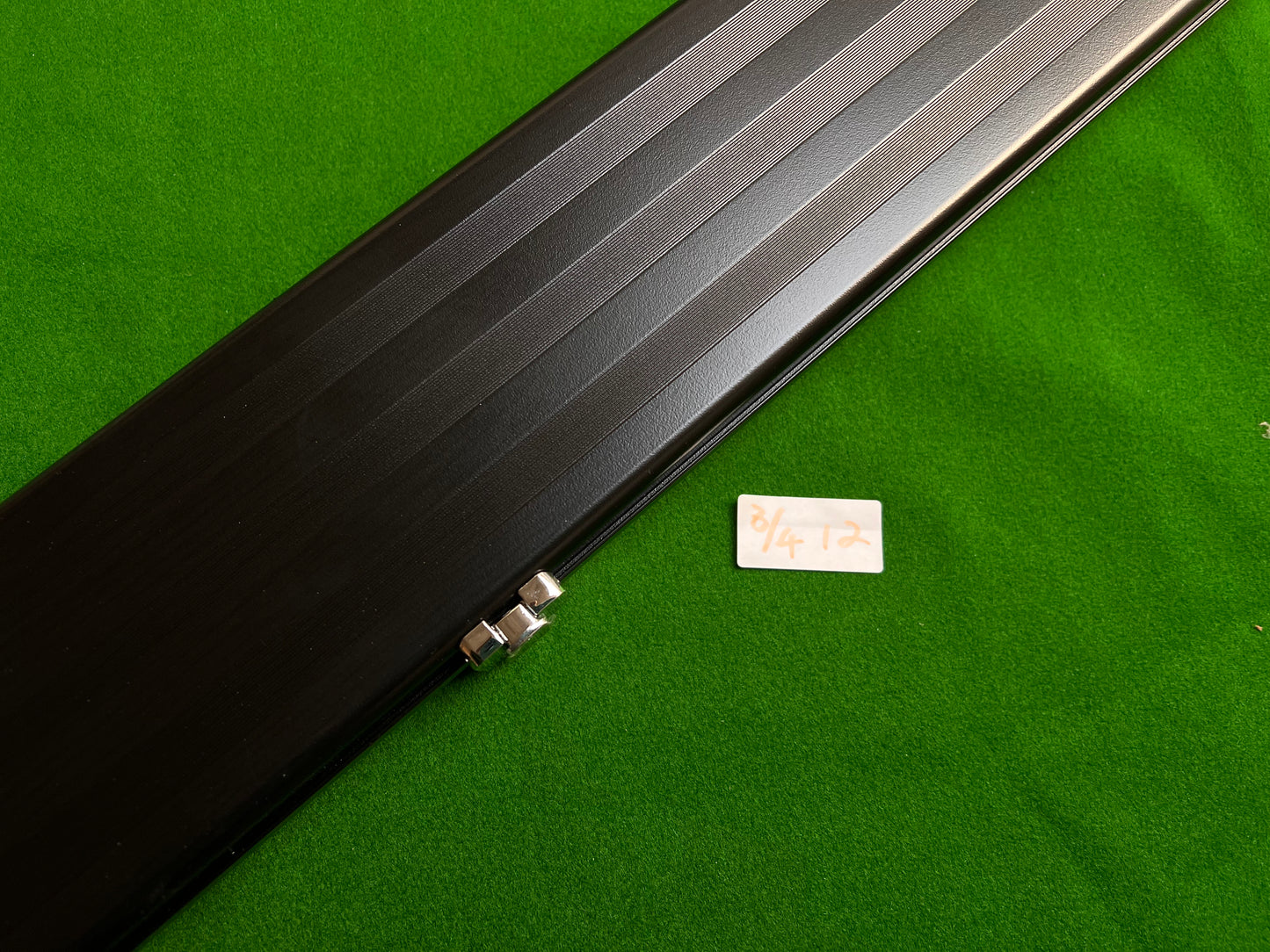 Pre Owned 3/4 Wide Pro Aluminium Snooker Cue Case With Metal Ends 3 Slot
