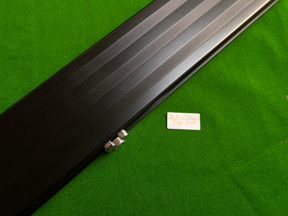 Pre Owned 3/4 Wide Pro Aluminium Snooker Cue Case With Metal Ends 3 Slot