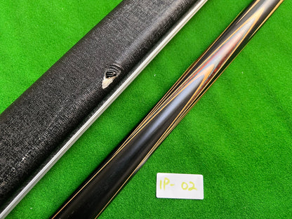 Pre Owned 1 Piece Ebony Handmade snooker cue set