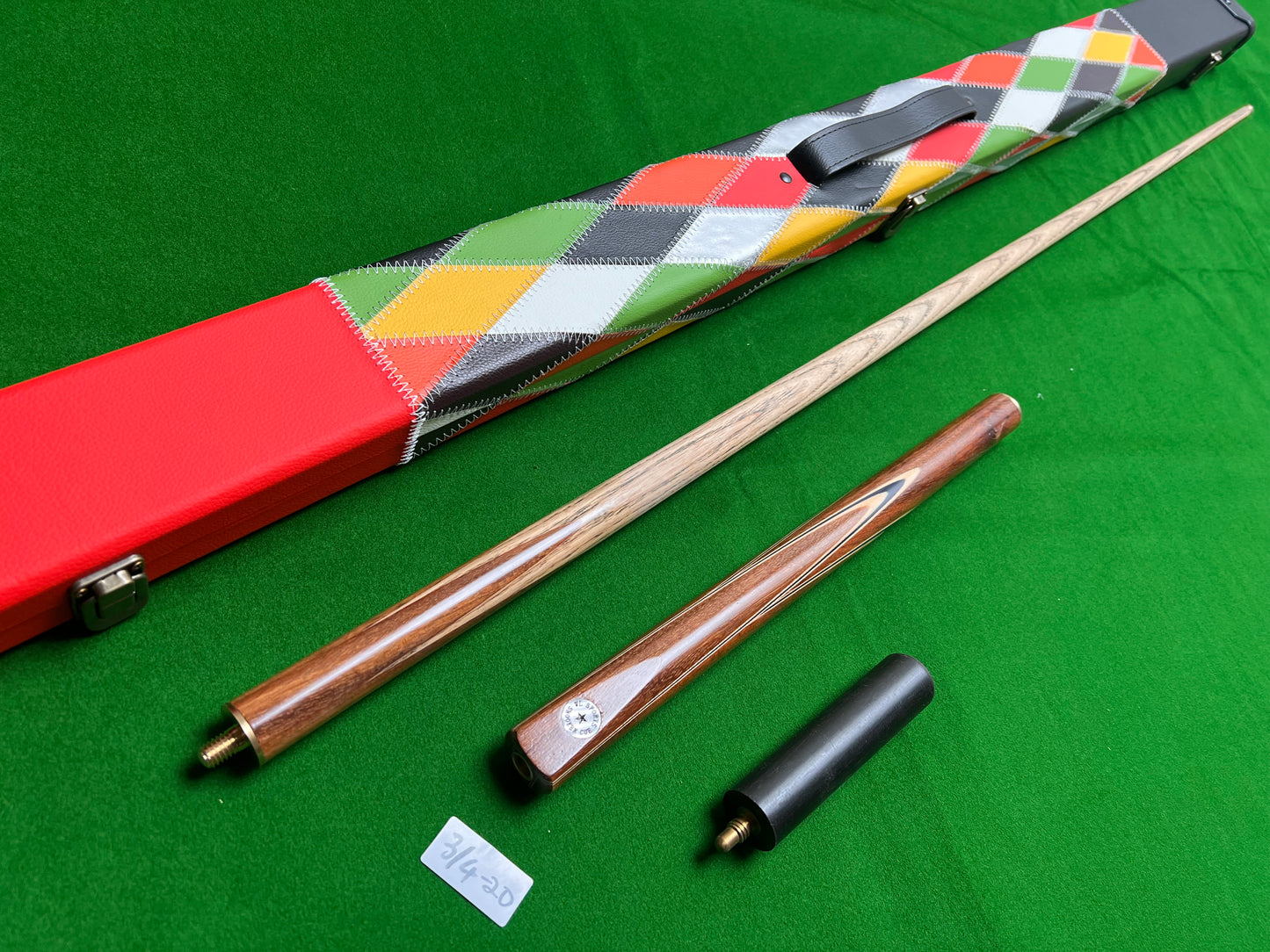 Pre Owned 3/4 Snooker Cue with Case