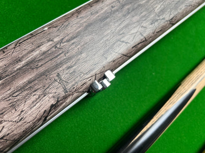 Pre Owned 3/4 Jointed Handmade English Pool cue set 8.5mm tip + Halo Style Case
