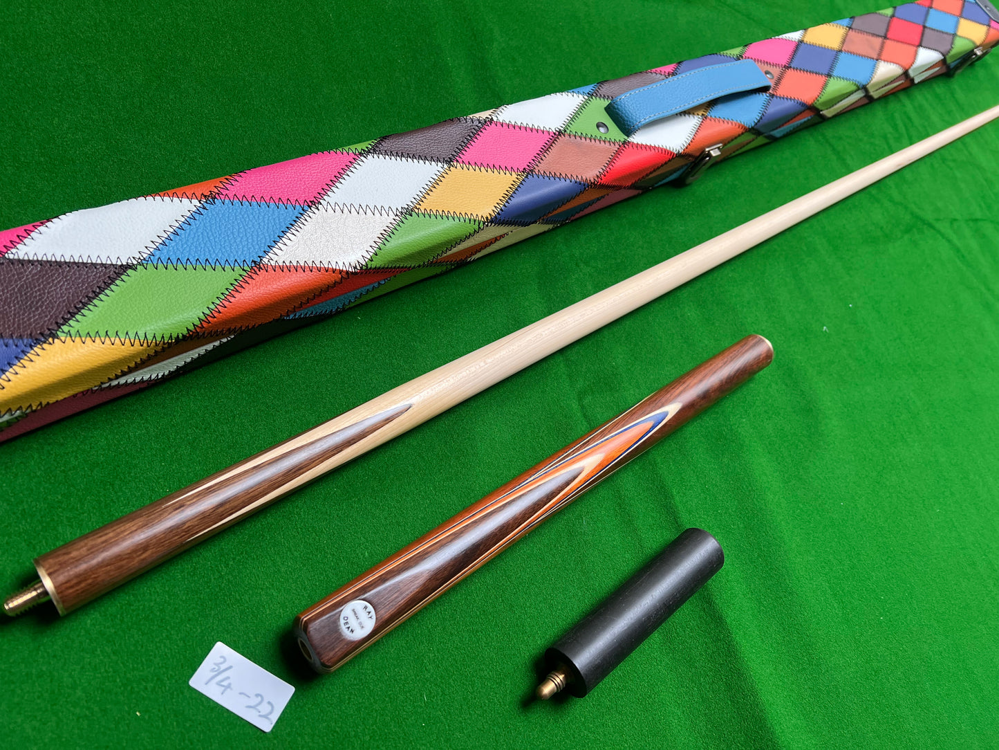 Pre Owned 3/4 Jointed Handmade Maple Break Cue Set