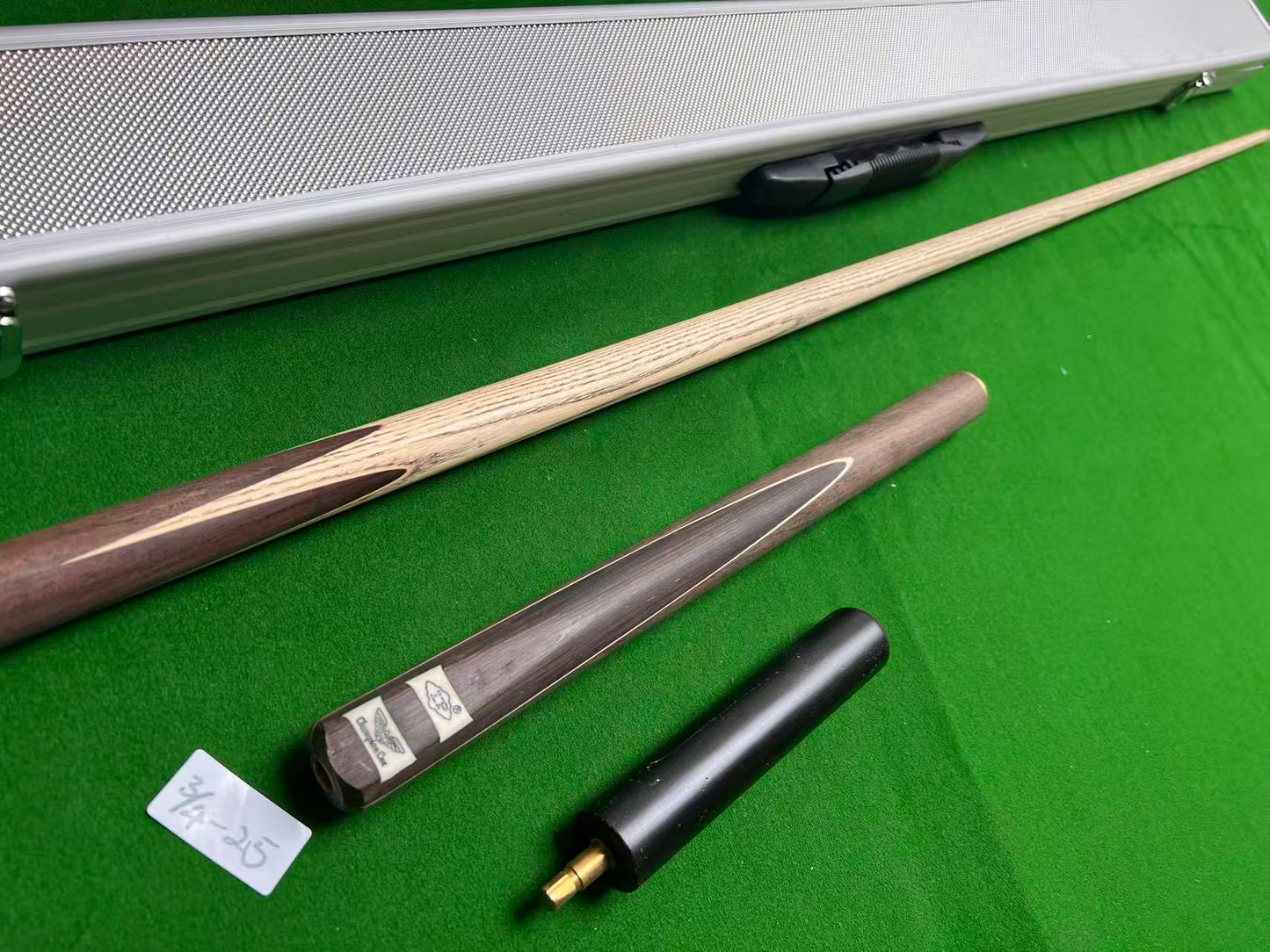 Pre Owned Lp Handmade Ash Snooker Cue 3/4 Jointed - Champion Cue Collection Bf2
