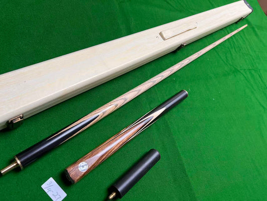 Pre Owned 3/4 Jointed Handmade English Pool cue set 8.5mm tip