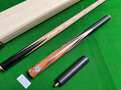 Pre Owned 3/4 Jointed Handmade English Pool cue set 8.5mm tip