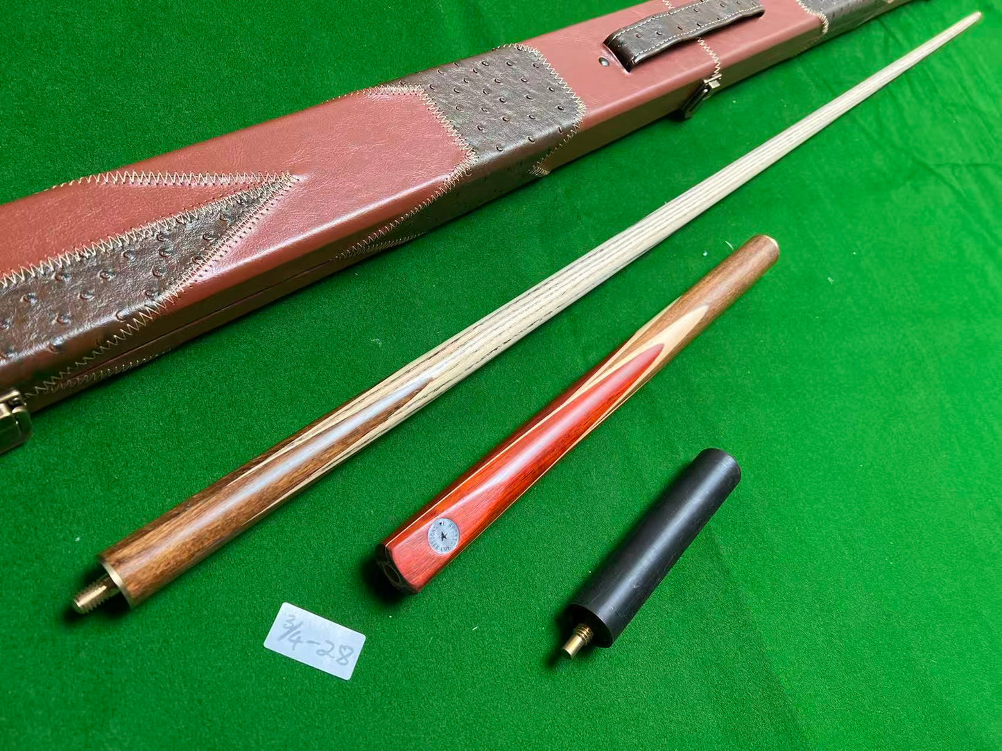 Pre Owned 3/4 Snooker Cue with Case