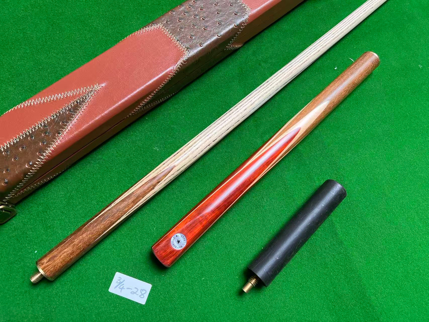 Pre Owned 3/4 Snooker Cue with Case