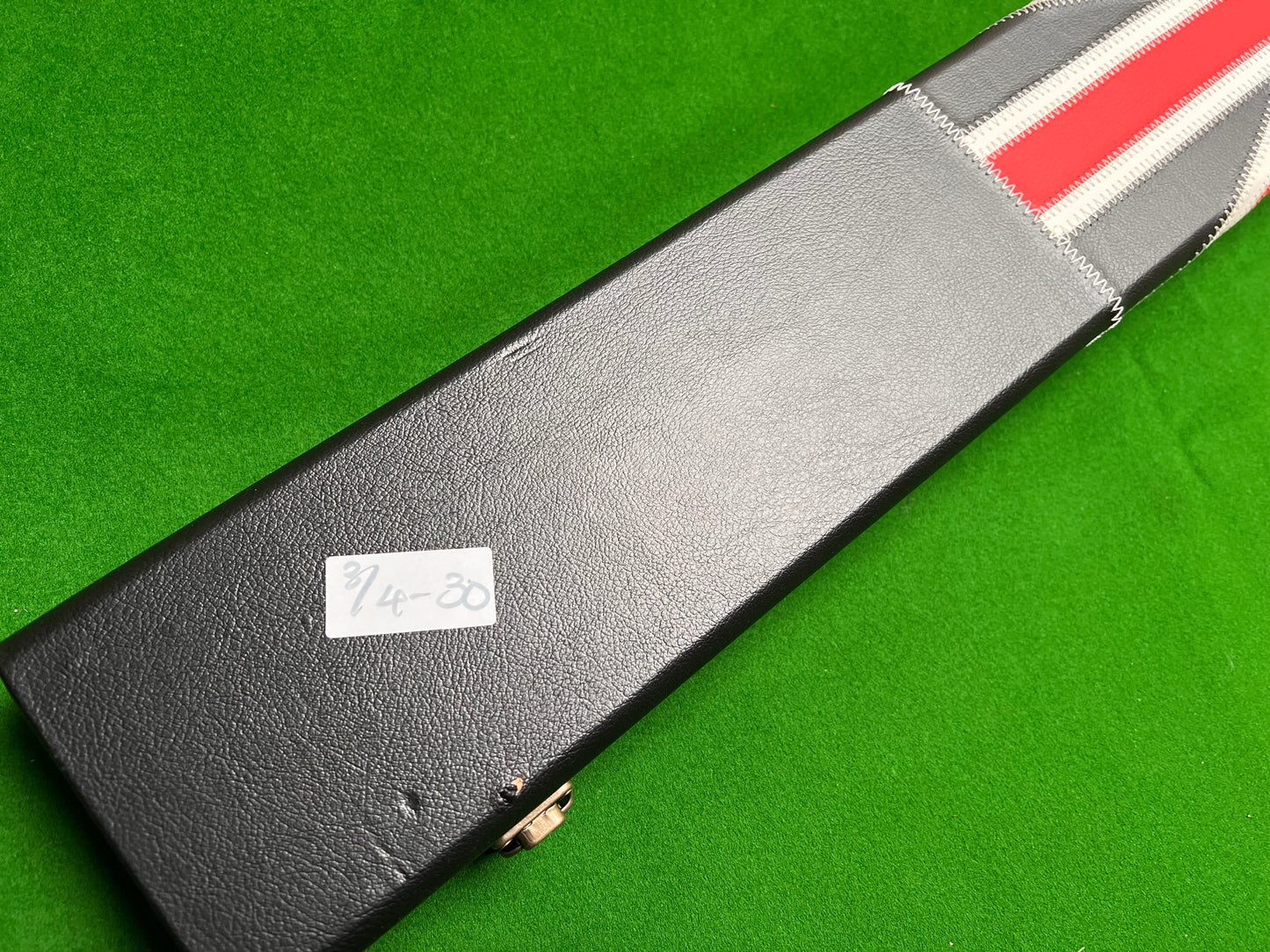 Pre Owned 3/4 Wide Union Jack Snooker Cue Case 3 Slot