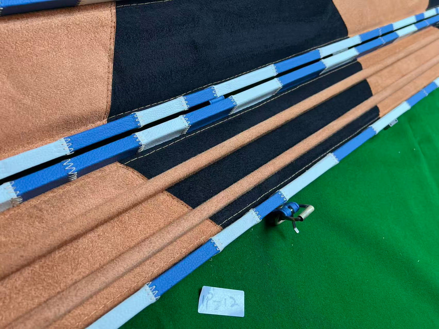 Pre Owned One Piece Wide Snooker Cue Case With Metal Ends 3 Slot