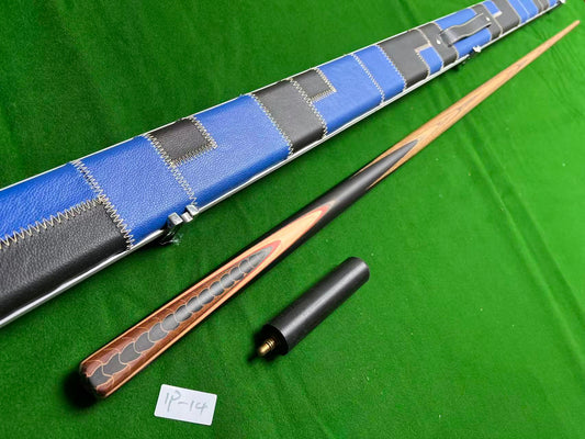 Pre Owned 1 Piece Ebony Handmade Cue Set 9.1mm tip
