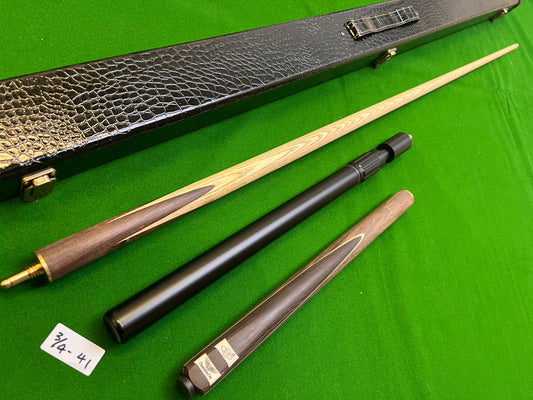 Pre Owned Lp Handmade Ash Snooker Cue 3/4 Jointed - Snooker Loopy Collection Af1