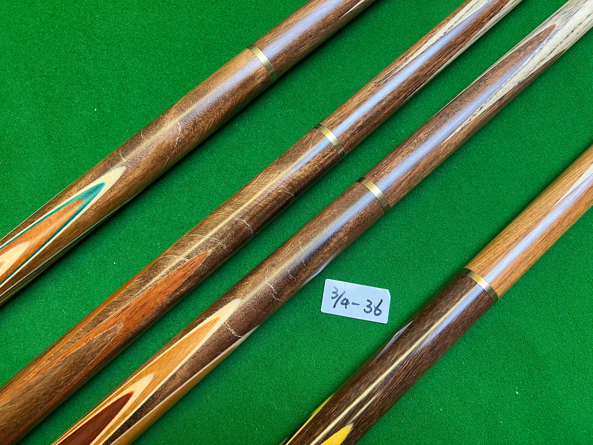 Pre Owned 4 Snooker Cues Bundle