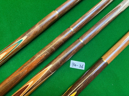 Pre Owned 4 Snooker Cues Bundle