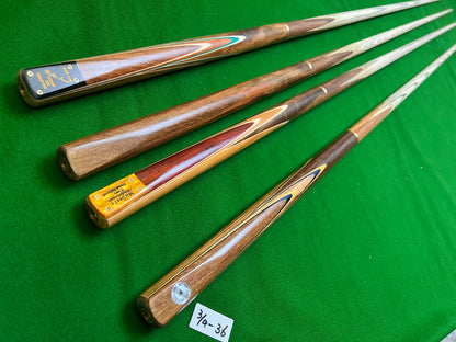 Pre Owned 4 Snooker Cues Bundle