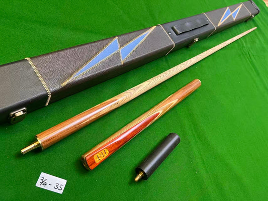 Pre Owned - Michael's 3/4 HANDMADE SNOOKER CUE 9.5MM TIP