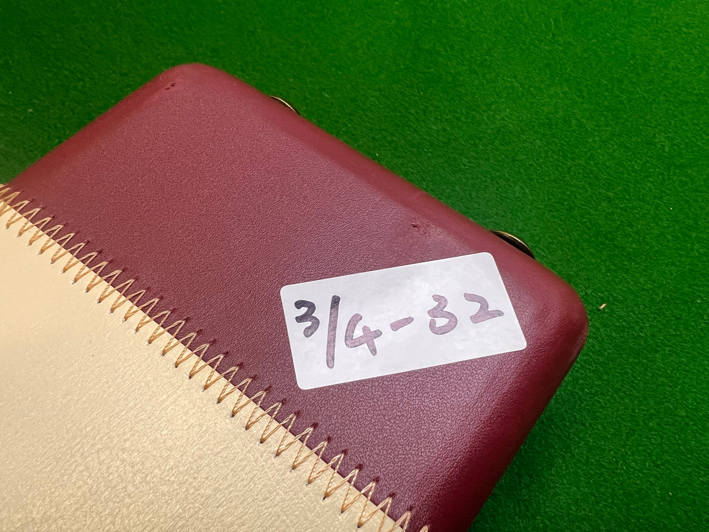 Pre Owned 3/4 Wide Snooker Cue Case 3-Slot