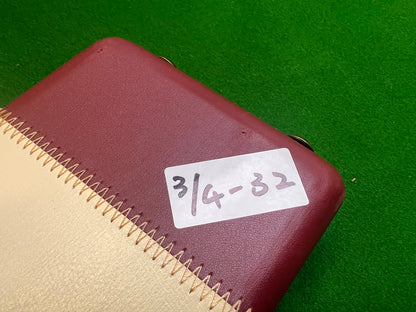Pre Owned 3/4 Wide Snooker Cue Case 3-Slot