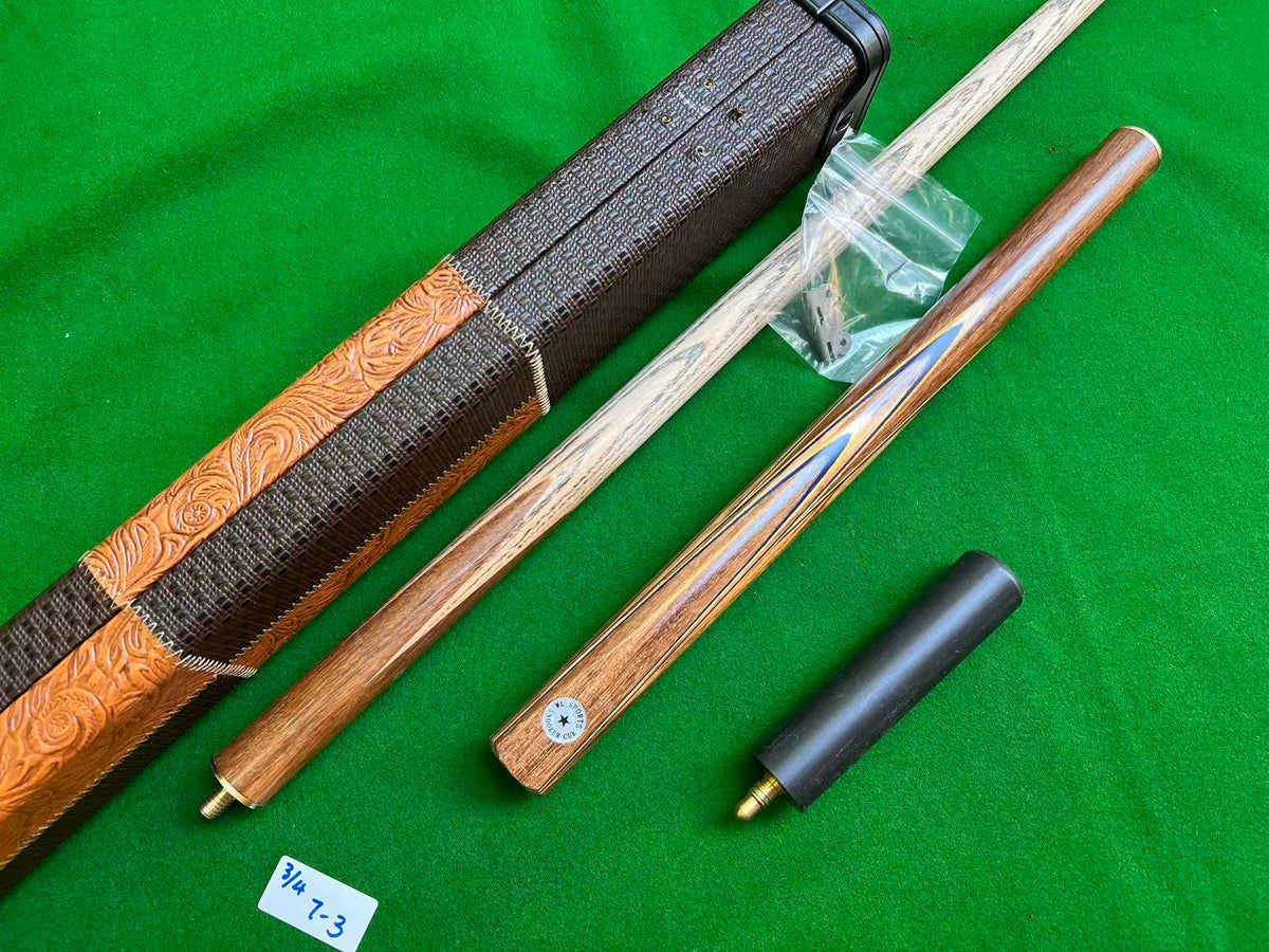 Pre Owned WL Star 3/4 Snooker Cue with Case