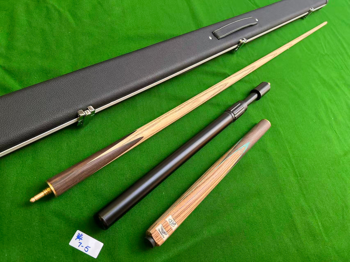 Pre Owned Lp Handmade Ash Snooker Cue 3/4 Jointed - Champion Cue Collection Bf5