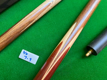 Pre Owned WL Star 3/4 Snooker Cue with Case