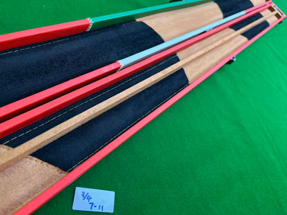 Stitched Welsh Dragon Flag 3/4 Snooker Cue Case