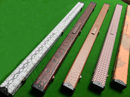 3/4 HARD SNOOKER CUE CASE POOL CUE CASE