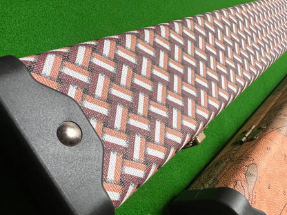 3/4 HARD SNOOKER CUE CASE POOL CUE CASE