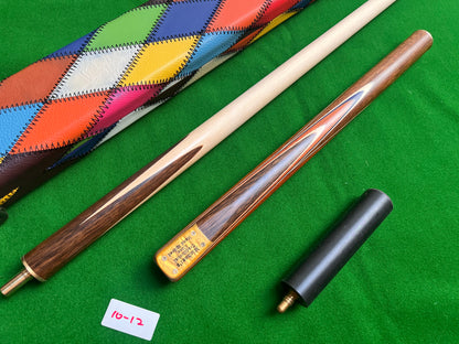 3/4 Jointed Michael's Snooker Cue Maple Shaft With Harlequin Case