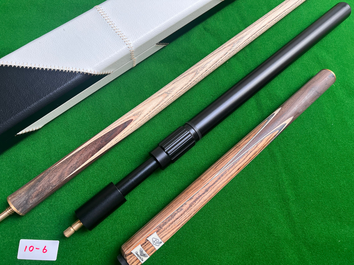 Pre Owned Lp Handmade Ash Snooker Cue 3/4 Jointed - Champion Cue Collection Bf5
