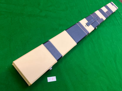 3/4 SNOOKER CUE CASE 3-SLOT EXTRA WIDE