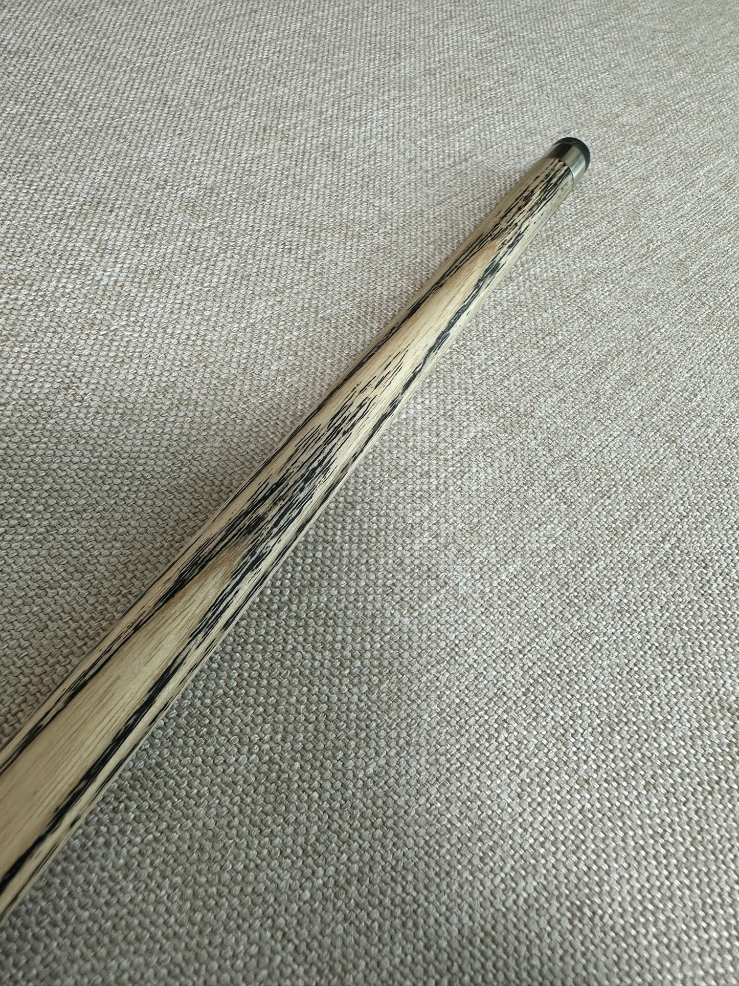 Handmade Pro One Piece Black Ebony Cue 10.2mm Tip