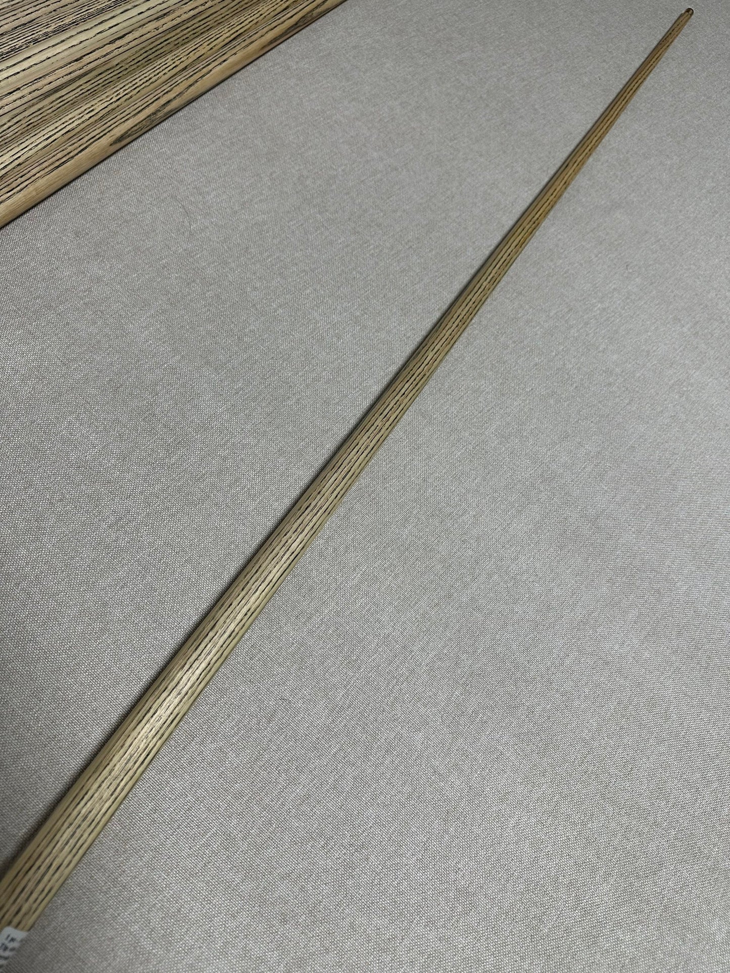 Handmade Pro One Piece Black Ebony Cue 9.4 mm Tip
