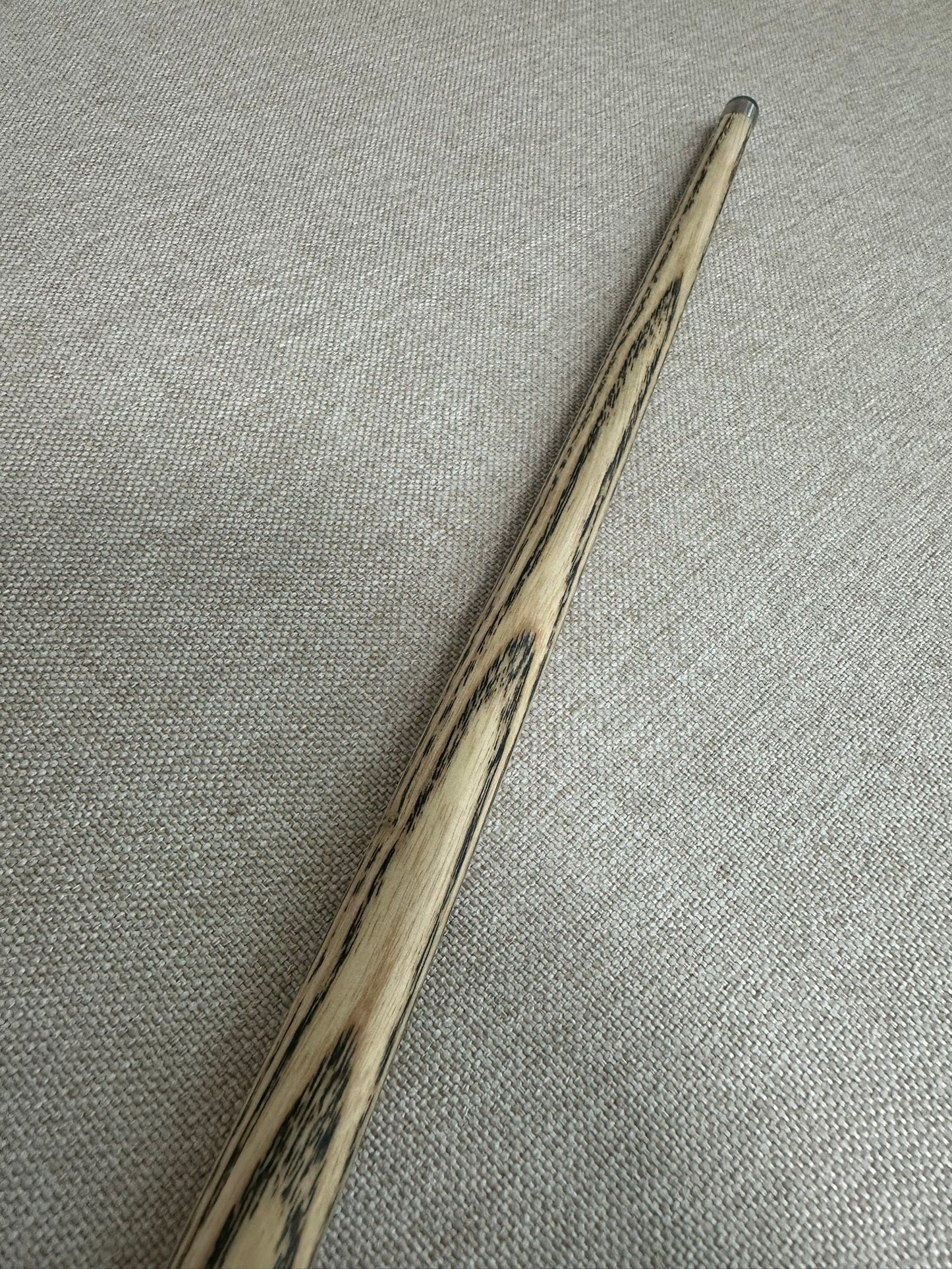 Handmade Pro One Piece Black Ebony Cue 9.6mm Tip