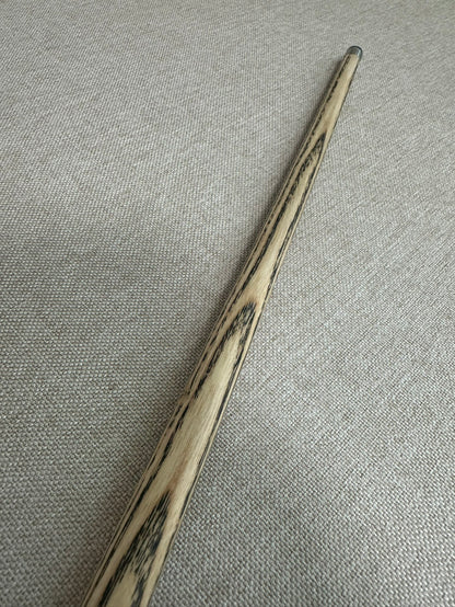 Handmade Pro One Piece Black Ebony Cue 9.6mm Tip