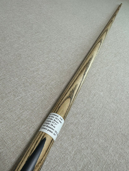 Handmade Pro 3/4 Jointed Black Ebony Cue 10.2 mm Tip
