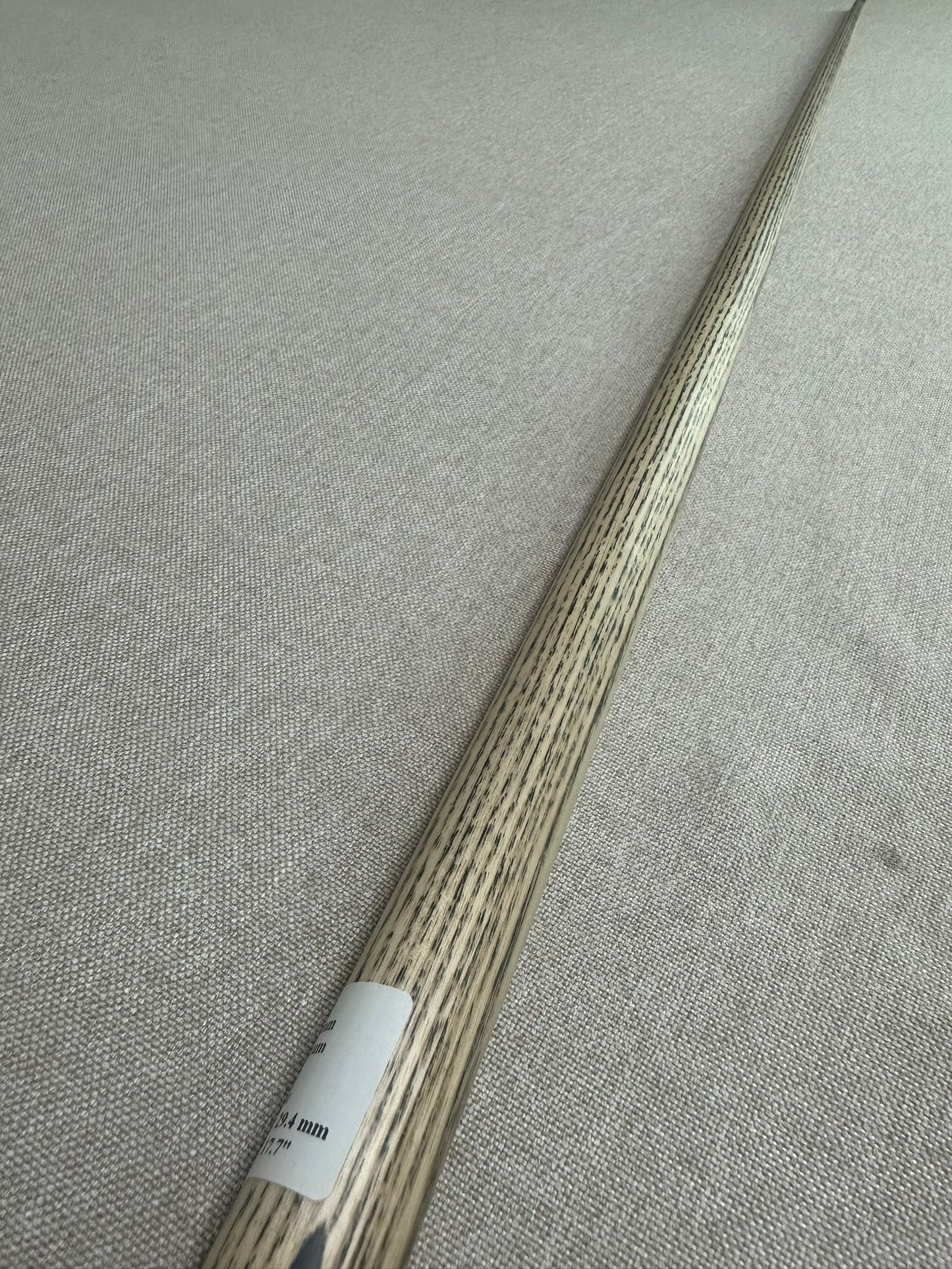 Handmade Pro One Piece Black Ebony Cue 10.4 mm Tip