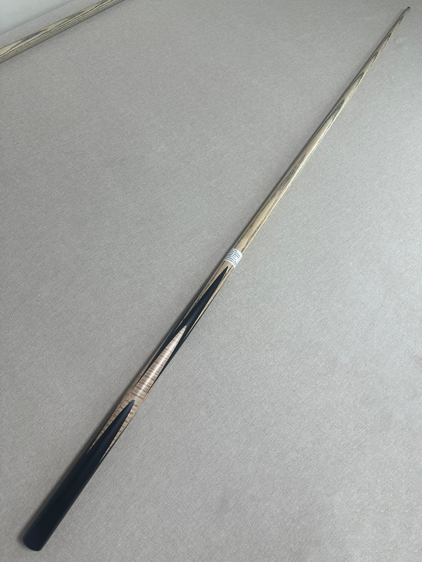 Handmade Pro One Piece Black Ebony Cue 10.4 mm Tip