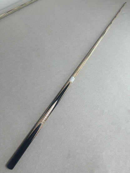 Handmade Pro One Piece Black Ebony Cue 10.4 mm Tip